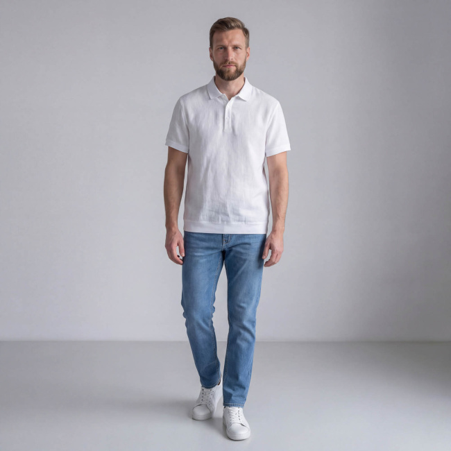 Поло Lexmer белый