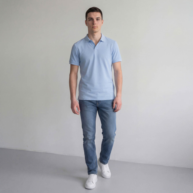 Поло Lexmer голубой