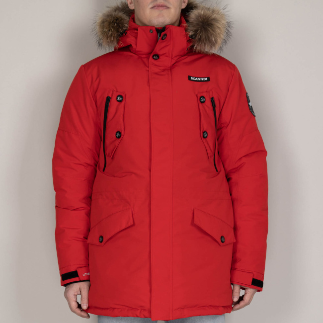 Куртка SCANNDI Finland красная