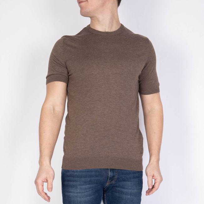 Джемпер Konko коричневый меланж