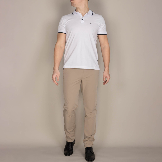 Брюки Camminare half slim бежевые