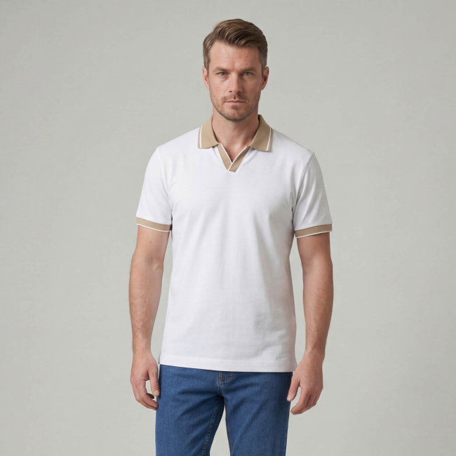 ПолоTony Montana белый