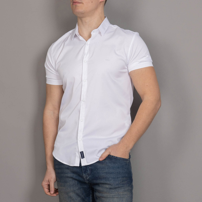 Сорочка к.р. Black Stone белая