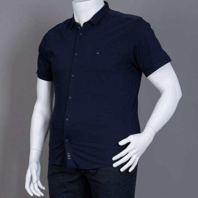 Сорочка к.р. Black Stone синий