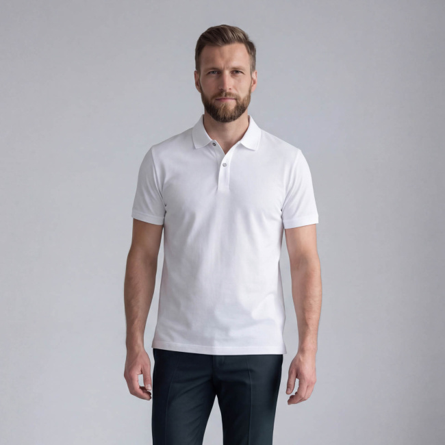 Поло Lexmer белый