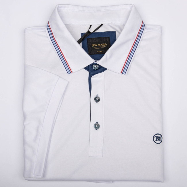 Поло Tony Montana белый