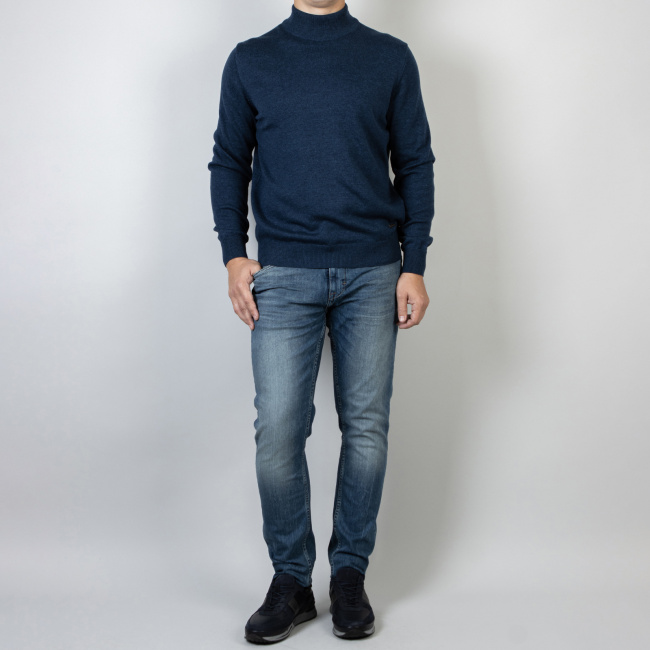 Джемпер Tony Montana т.индиго меланж