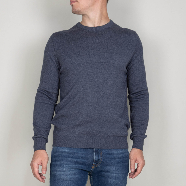 Джемпер Tony Montana св.индиго меланж