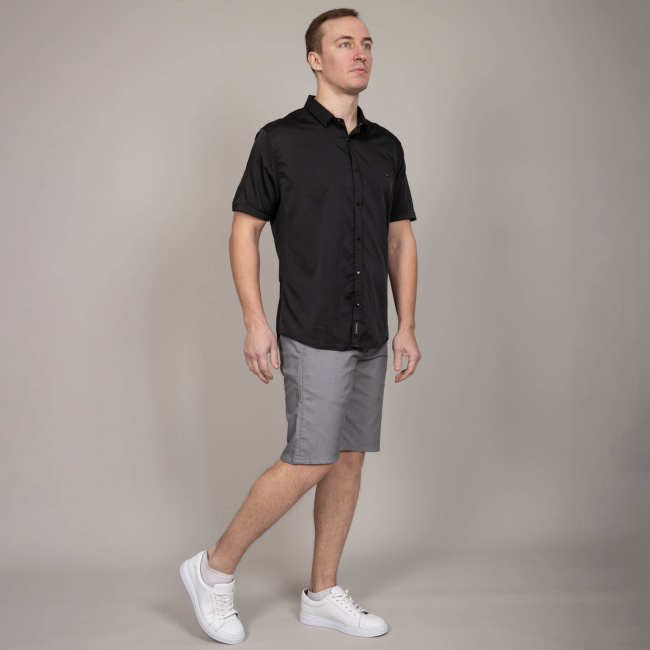 Сорочка к.р. Black Stone черный