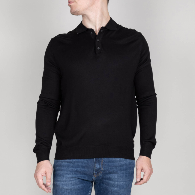 Трикотаж Nero черный