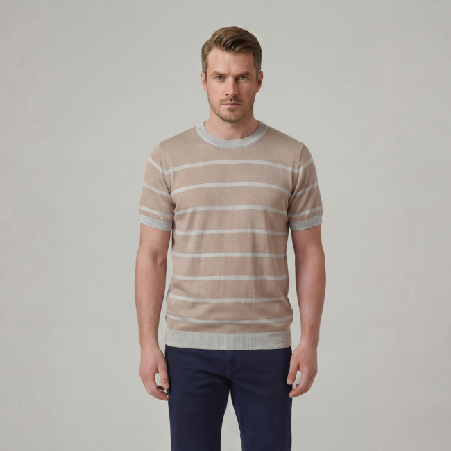 Футболка Tony Montana бежевый