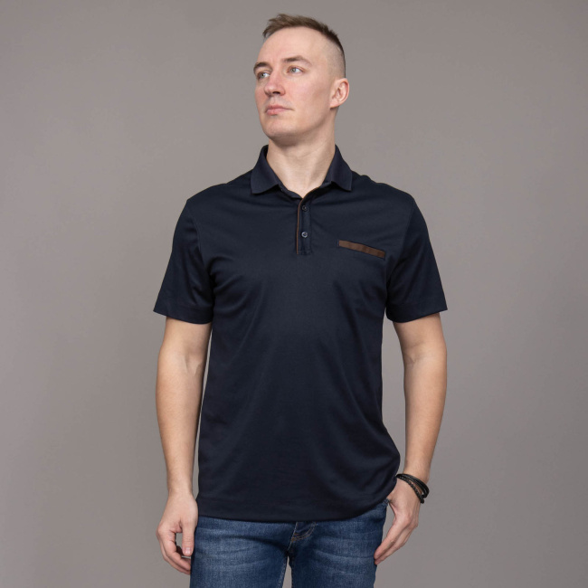 Поло Tony Montana т.синий