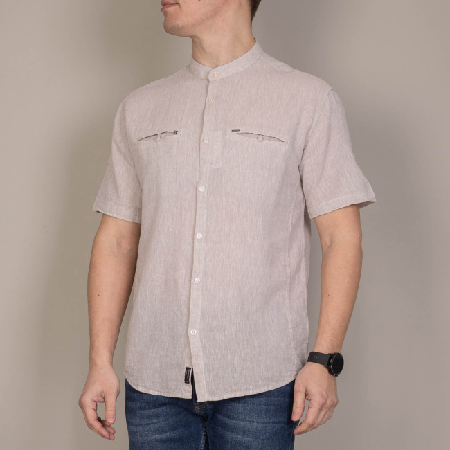 Сорочка к.р. Jean Piere бежевый