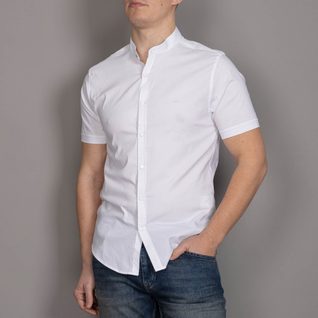 Сорочка к.р. Black Stone белая