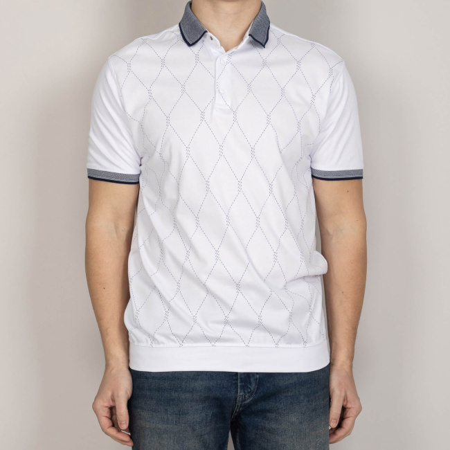 Поло Wellbred белый