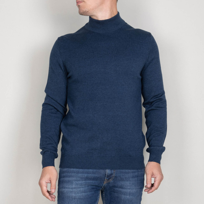 Джемпер Tony Montana т.индиго меланж