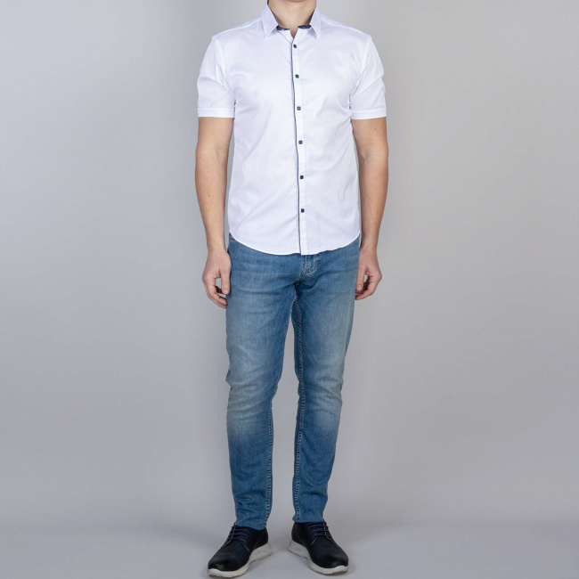 Сорочка к.р. Amato белая