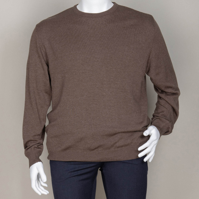 Джемпер Tony Montana коричневый меланж