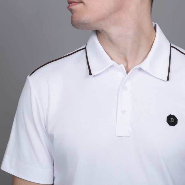 Поло Tony Montana белый