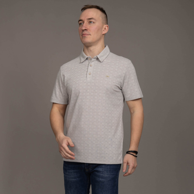 Поло Tony Montana серый