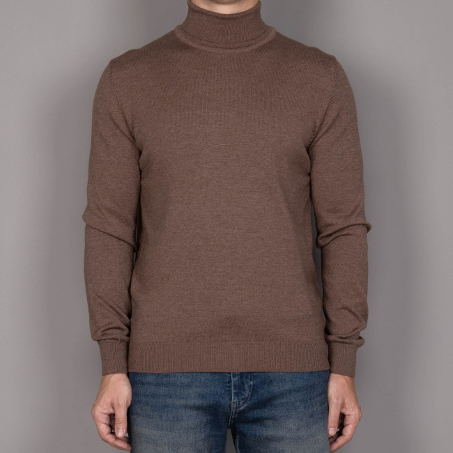 Джемпер Tony Montana коричневый меланж