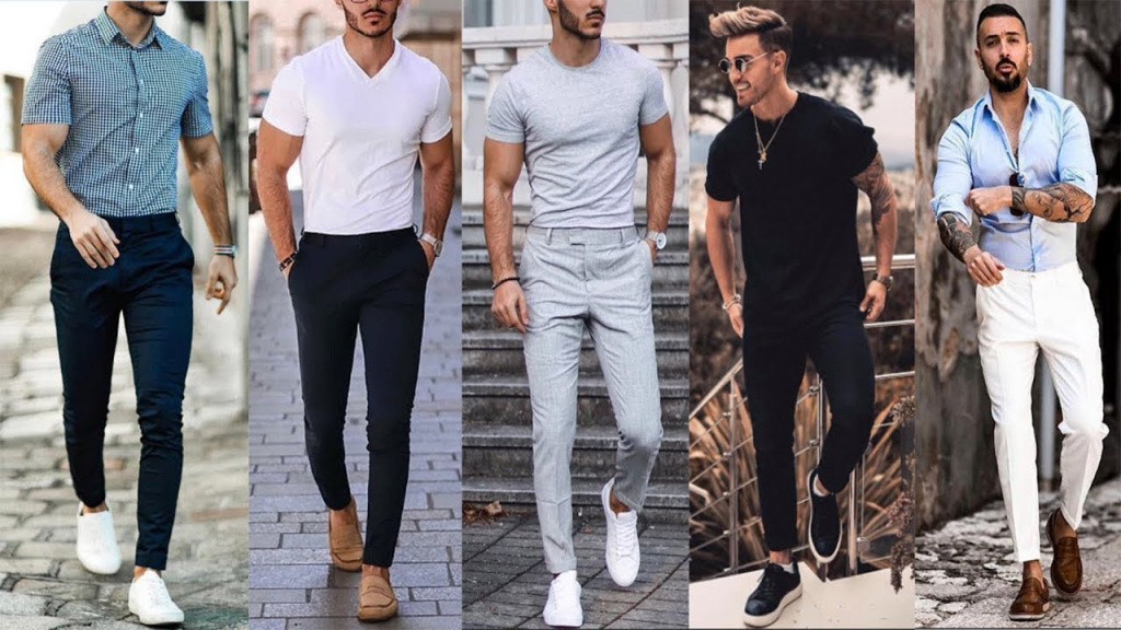 Узкие мужские джинсы